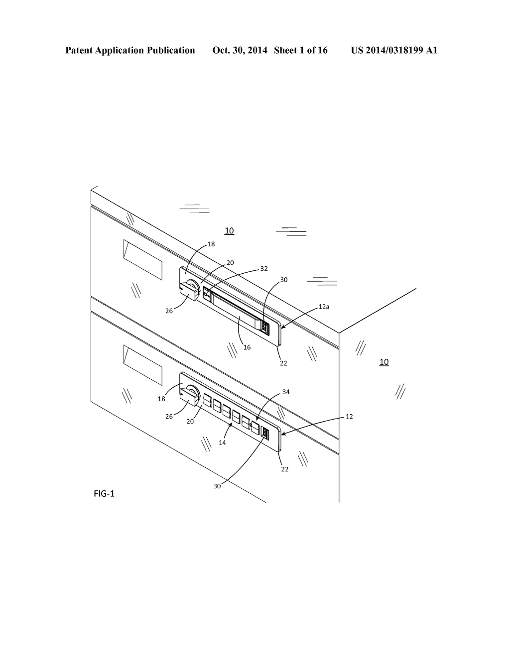 Electronic Locks Particularly for Office Furniture - diagram, schematic, and image 02