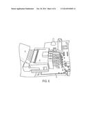 FIRE ACTUATED RELEASE MECHANISM TO SEPARATE ELECTRONIC DOOR LOCK FROM FIRE     DOOR diagram and image