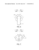 Facial Hair Shaver With Built-in Facial Hair Pattern Guides diagram and image