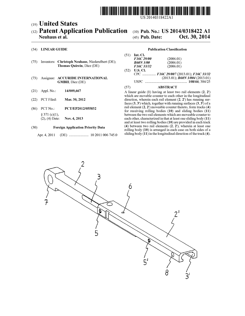 Linear Guide - diagram, schematic, and image 01