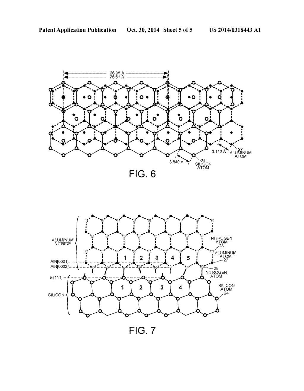 NUCLEATION OF ALUMINUM NITRIDE ON A SILICON SUBSTRATE USING AN AMMONIA     PREFLOW - diagram, schematic, and image 06