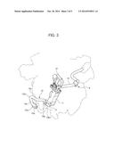 EXHAUST GAS RECIRCULATION  DEVICE FOR INTERNAL COMBUSTION ENGINE diagram and image