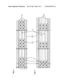 DEVICE FOR FORMING MULTI-ROW PACKING UNITS diagram and image