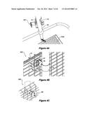 SYSTEM AND COMPONENTS FOR SAFELY ENCLOSING HANDRAILS, STAIRWAYS, WALKWAYS     AND PLATFORMS diagram and image