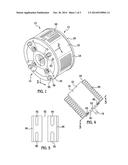 Liquid Cooled Brake With Support Columns diagram and image