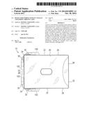 DEVICE FOR STORING ITEMS IN A WALLET AND OTHER CARRYING CASES diagram and image