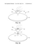 STACKABLE LIDS WITH REMOVABLE OR FOLDABLE HANDLES diagram and image