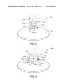 STACKABLE LIDS WITH REMOVABLE OR FOLDABLE HANDLES diagram and image