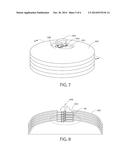 STACKABLE LIDS WITH REMOVABLE OR FOLDABLE HANDLES diagram and image