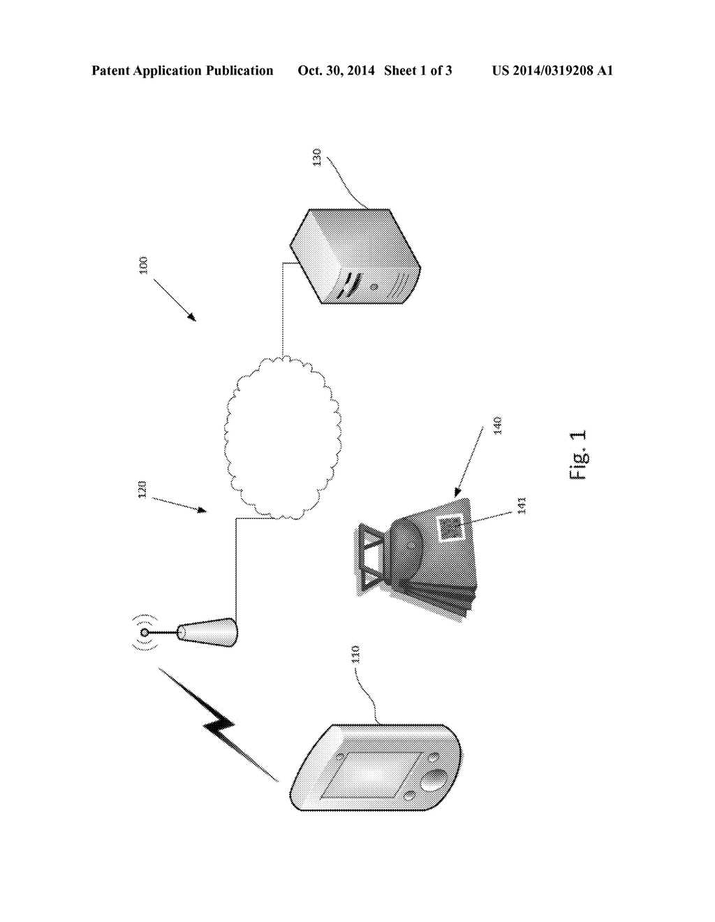 METHOD AND SYSTEM FOR CONTROLLING THE AUTHENTITY OF AN OBJECT - diagram, schematic, and image 02