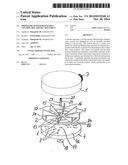 Shower head with blockable control disc rotary movement diagram and image