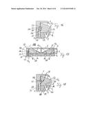 Shower head with blockable control disc rotary movement diagram and image