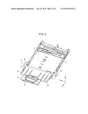 MEDIUM RECEIVING CASSETTE AND RECORDING APPARATUS diagram and image