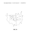 GAP FAIRING FOR A TRACTOR-TRAILER diagram and image