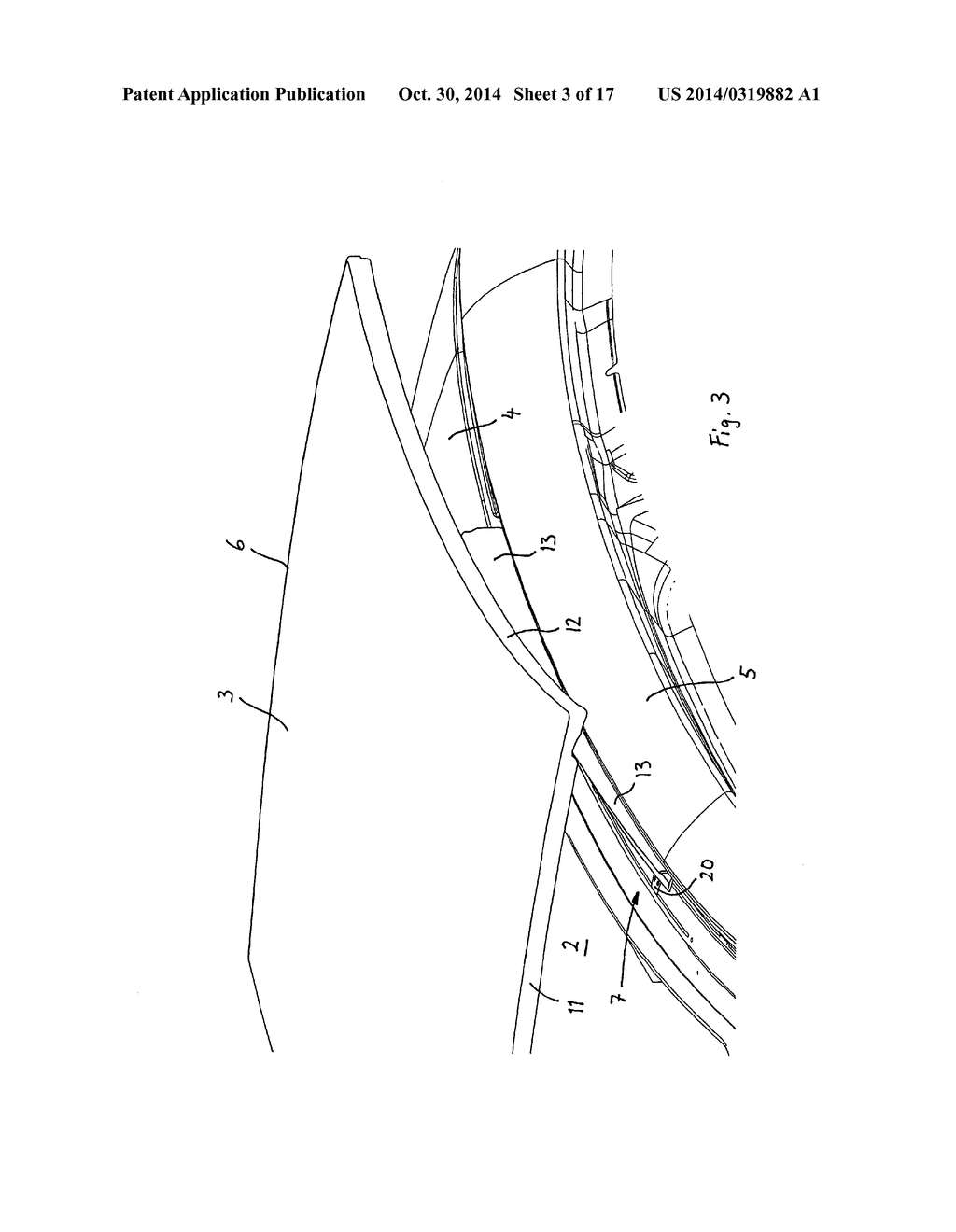 Side Panel of a Vehicle Roof that can be Opened - diagram, schematic, and image 04