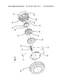 ADJUSTING DEVICE FOR A MOTOR VEHICLE SEAT, COMPRISING AT LEAST ONE STOP diagram and image