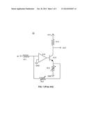 LOW NOISE VARIABLE GAIN AMPLIFIER UTILIZING VARIABLE FEEDBACK TECHNIQUES     WITH CONSTANT INPUT/OUTPUT IMPEDANCE diagram and image