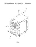 NETWORK SIGNAL TRANSMISSION MATCH STRUCTURE USED IN ELECTRICAL CONNECTOR diagram and image