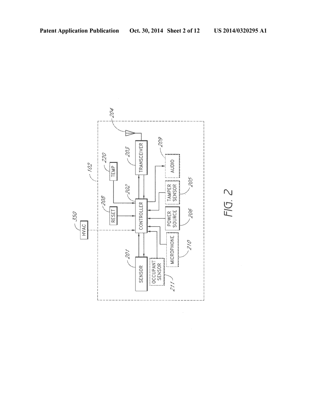 ENVIRONMENTAL SENSING SYSTEMS HAVING INDEPENDENT NOTIFICATIONS ACROSS     MULTIPLE THRESHOLDS - diagram, schematic, and image 03