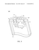 COMMUNICATION DEVICE AND ANTENNA ELEMENT THEREIN diagram and image