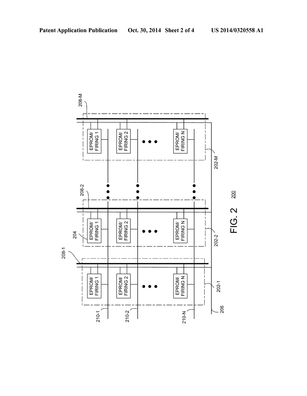 EPROM STRUCTURE USING THERMAL INK JET FIRE LINES ON A PRINTHEAD - diagram, schematic, and image 03