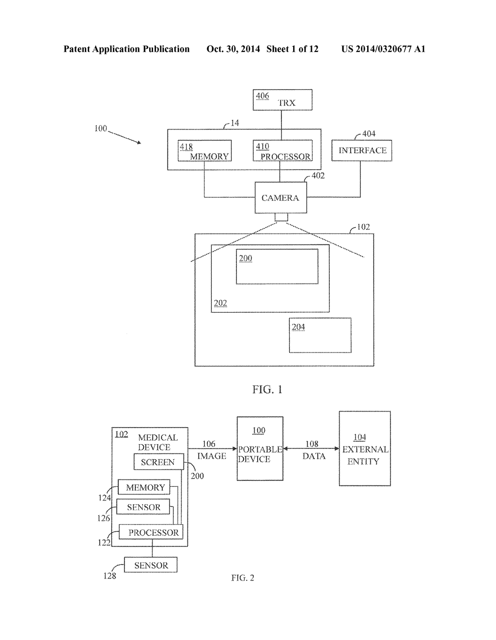 PORTABLE ELECTRICAL DEVICE, EXTERNAL ENTITY, AND SYSTEM COMPRISING THEM - diagram, schematic, and image 02