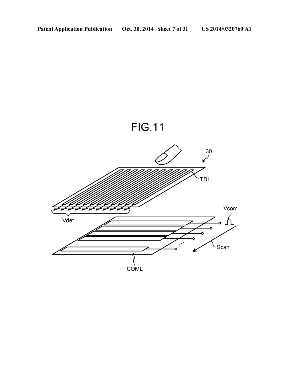 DISPLAY DEVICE WITH TOUCH DETECTING FUNCTION AND ELECTRONIC APPARATUS - diagram, schematic, and image 08