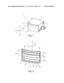 OPTICAL MEASURING DEVICE AND A METHOD FOR PRODUCING A COVER DISC FOR A     HOUSING OF AN OPTICAL MEASURING DEVICE diagram and image