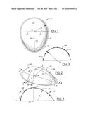 TEARDROP SHAPED VEHICULAR MIRROR diagram and image