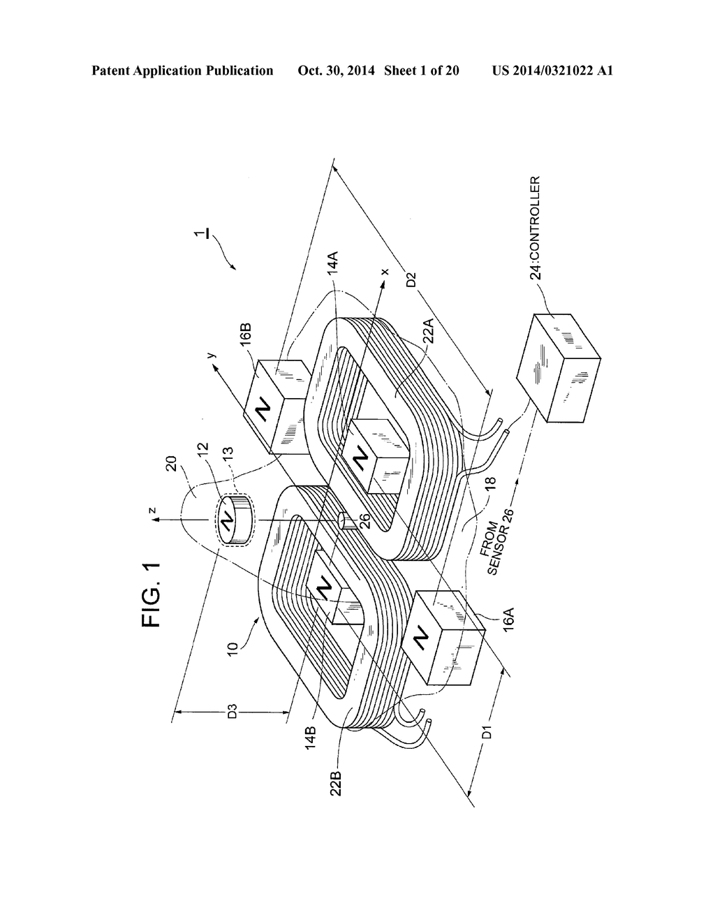 Magnetic Levitation Apparatus - diagram, schematic, and image 02