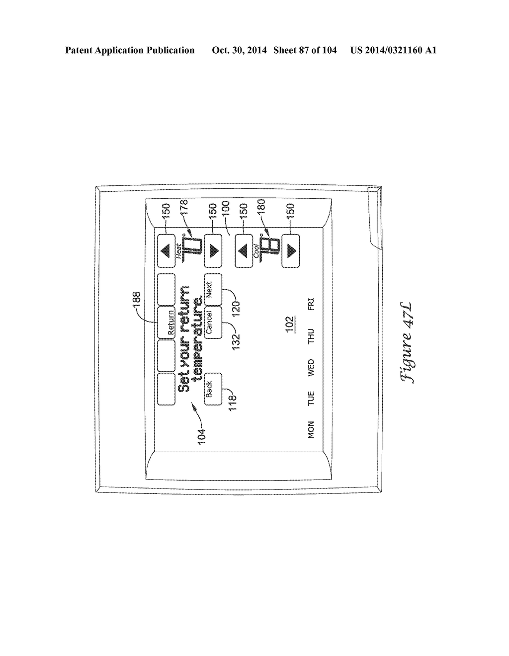 DISPLAY SUB-ASSEMBLY FOR AN HVAC CONTROLLER - diagram, schematic, and image 88