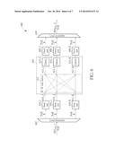 SWITCHING FABRIC OF NETWORK DEVICE THAT USES MULTIPLE STORE UNITS AND     MULTIPLE FETCH UNITS OPERATED AT REDUCED CLOCK SPEEDS AND RELATED METHOD     THEREOF diagram and image