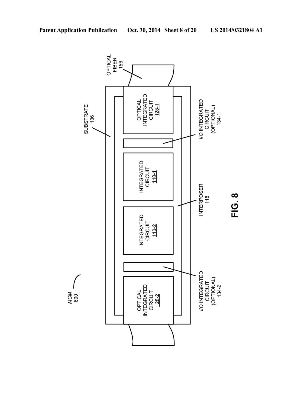 HYBRID-INTEGRATED PHOTONIC CHIP PACKAGE WITH AN INTERPOSER - diagram, schematic, and image 09