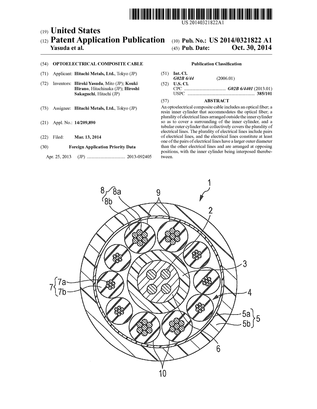 OPTOELECTRICAL COMPOSITE CABLE - diagram, schematic, and image 01