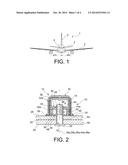 GUIDING DEVICE WHICH IS INTENDED TO BE INTERPOSED BETWEEN A DEVICE FOR     FIXING COMPONENTS OF AN ASSEMBLY, AND A DEVICE FOR PROTECTING THE FIXING     DEVICE diagram and image