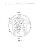 HYDRAULIC TRANSMISSION DEVICE SUITABLE FOR CONSTITUTING A COMPACT     HYDRAULIC STARTER MOTOR diagram and image