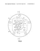 HYDRAULIC TRANSMISSION DEVICE SUITABLE FOR CONSTITUTING A COMPACT     HYDRAULIC STARTER MOTOR diagram and image