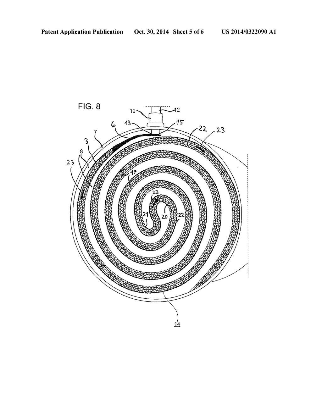 ELECTRICALLY HEATABLE HONEYCOMB BODY WITH MULTIPLE SHEET METAL LAYERS     ELECTRICALLY CONNECTED WITH A CONNECTING PIN - diagram, schematic, and image 06