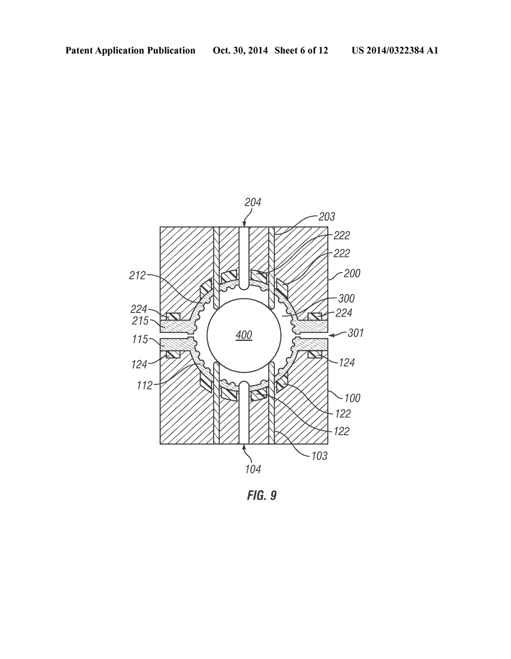 INSULATED MOLD CAVITY ASSEMBLY AND METHOD FOR GOLF BALL MANUFACTURING - diagram, schematic, and image 07