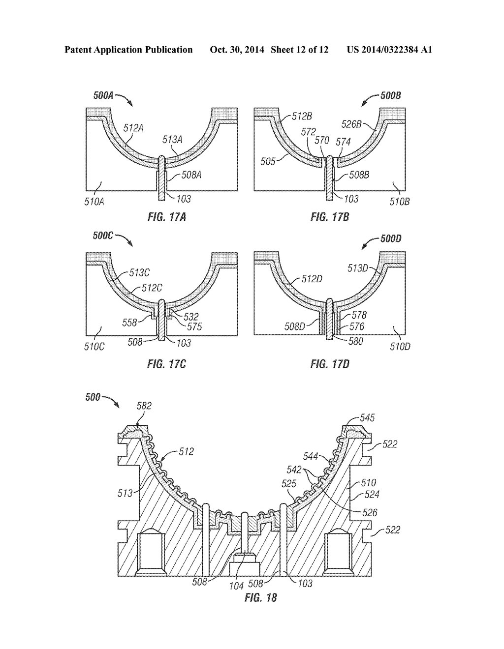 INSULATED MOLD CAVITY ASSEMBLY AND METHOD FOR GOLF BALL MANUFACTURING - diagram, schematic, and image 13