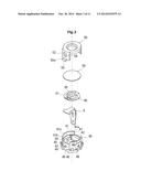 POWER FEED SOCKET AND CONTACT POINT UNIT USED THEREIN diagram and image