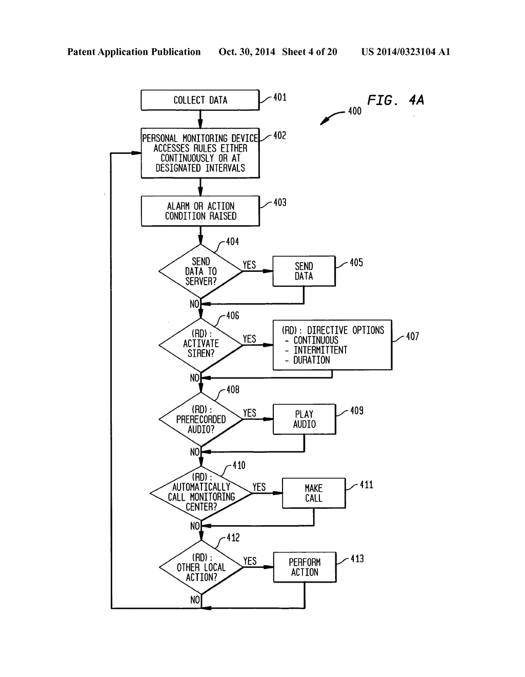 REMOTE TRACKING DEVICE AND A SYSTEM AND METHOD FOR TWO-WAY VOICE     COMMUNICATION BETWEEN THE DEVICE AND A MONITORING CENTER - diagram, schematic, and image 05