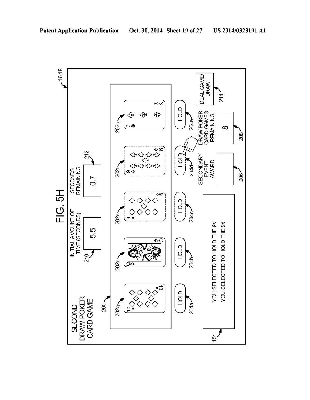 GAMING SYSTEM, GAMING DEVICE AND METHOD PROVIDING A GROUP OF TIMED GAMES - diagram, schematic, and image 20