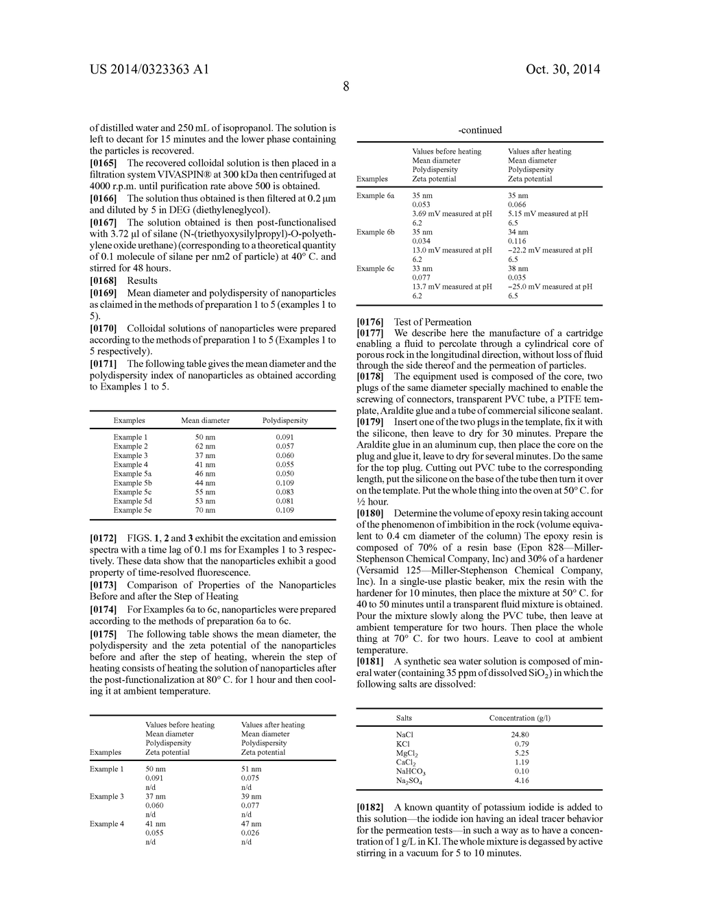 NANOTRACERS FOR LABELING OIL FIELD INJECTION WATERS - diagram, schematic, and image 12