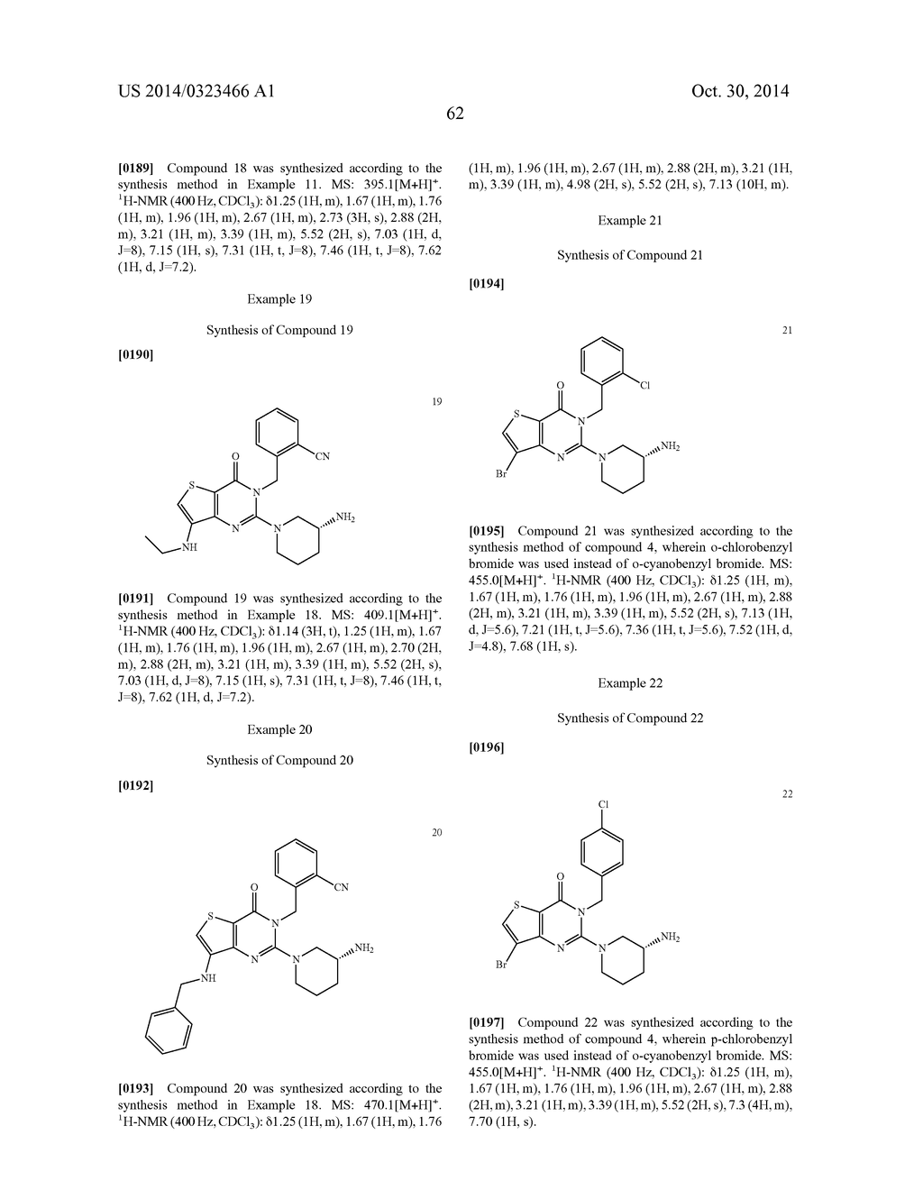 THIENYL [3,2-D] PYRIMIDIN-4-ONE COMPOUNDS, PREPARATION METHOD,     PHARMACEUTICAL COMPOSITIONS AND USE THEREOF - diagram, schematic, and image 73