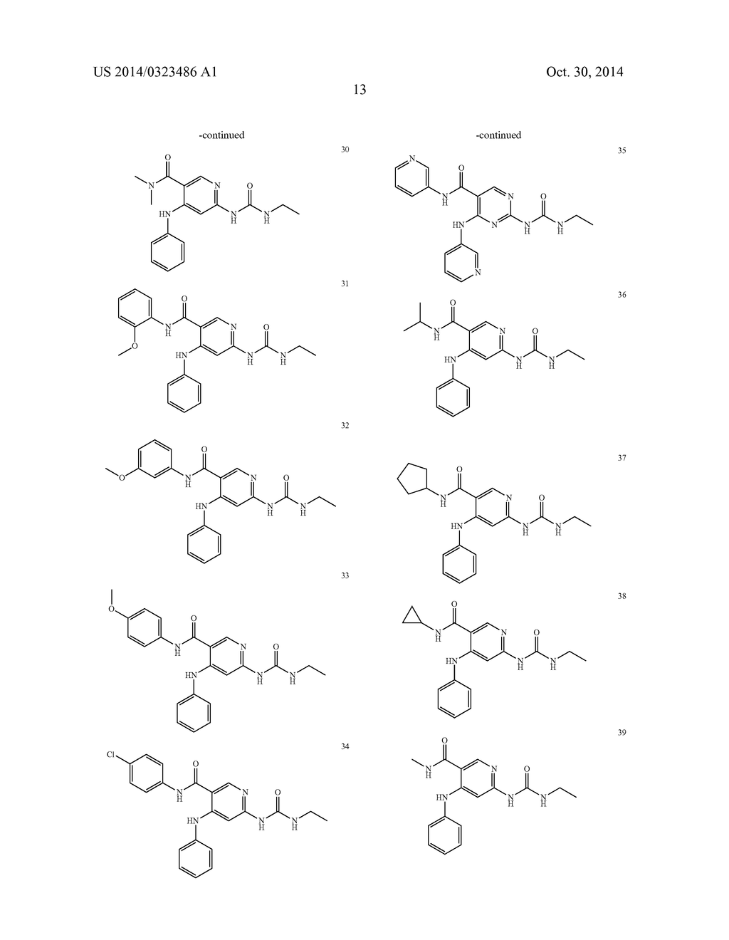 HETEROCYCLIC UREA COMPOUNDS - diagram, schematic, and image 14