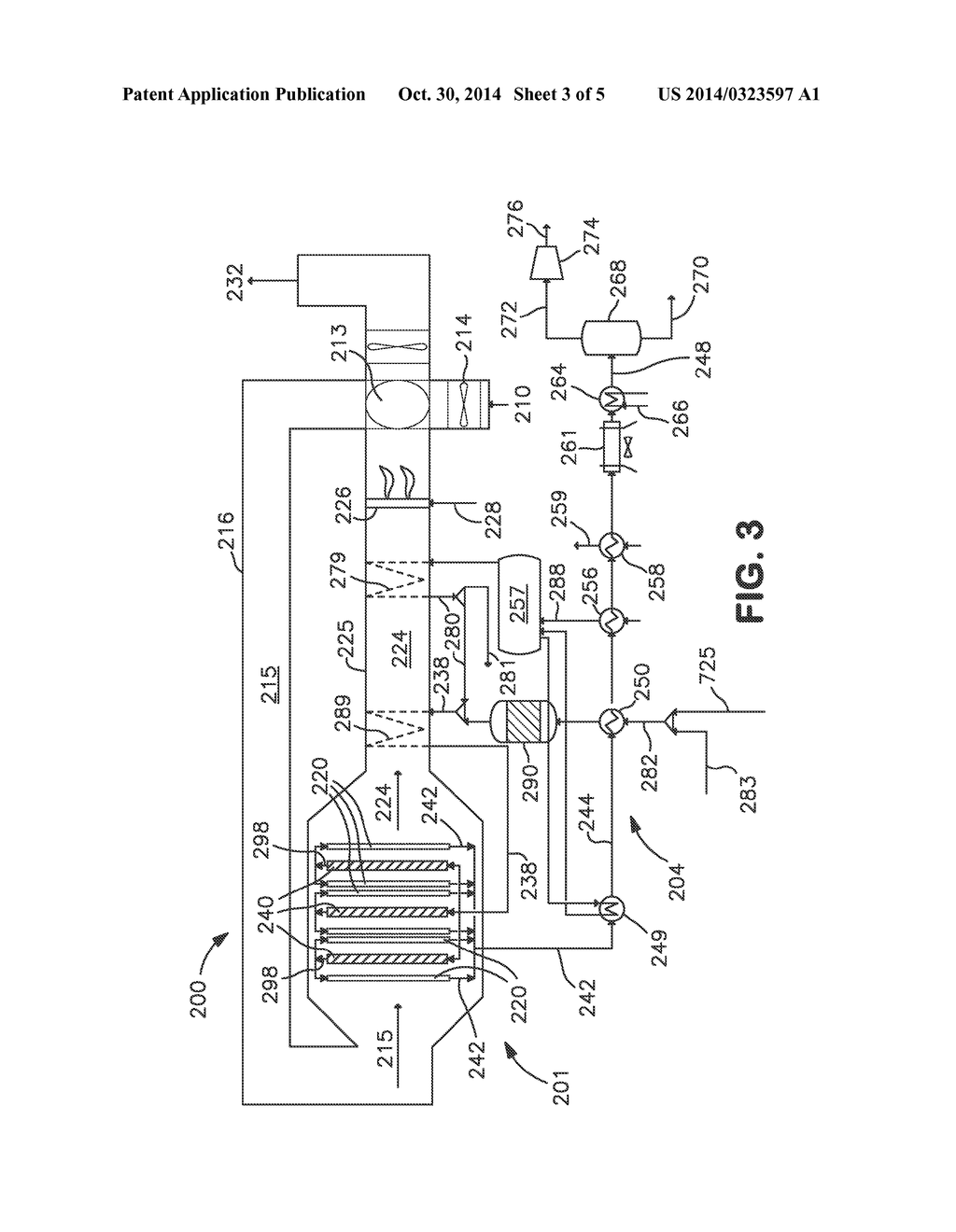 METHOD AND SYSTEM FOR PRODUCING METHANOL USING AN INTEGRATED OXYGEN     TRANSPORT MEMBRANE BASED REFORMING SYSTEM - diagram, schematic, and image 04