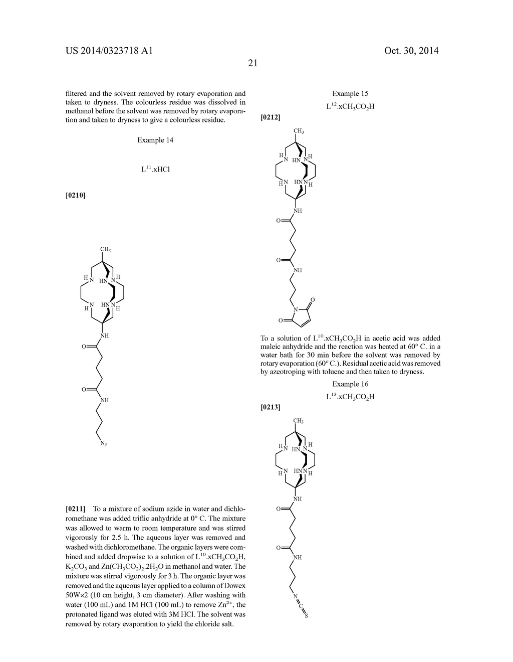 CAGE AMINE LIGANDS FOR METALLO-RADIOPHARMACEUTICALS - diagram, schematic, and image 22