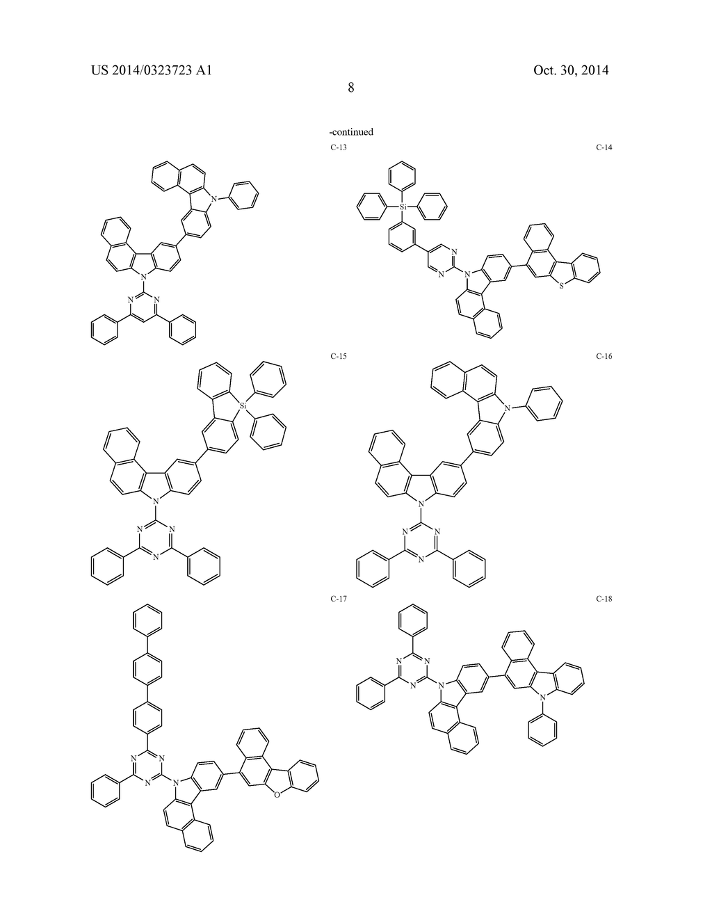 NOVEL ORGANIC ELECTROLUMINESCENT COMPOUNDS AND AN ORGANIC     ELECTROLUMINESCENT DEVICE USINC THE SAME - diagram, schematic, and image 09