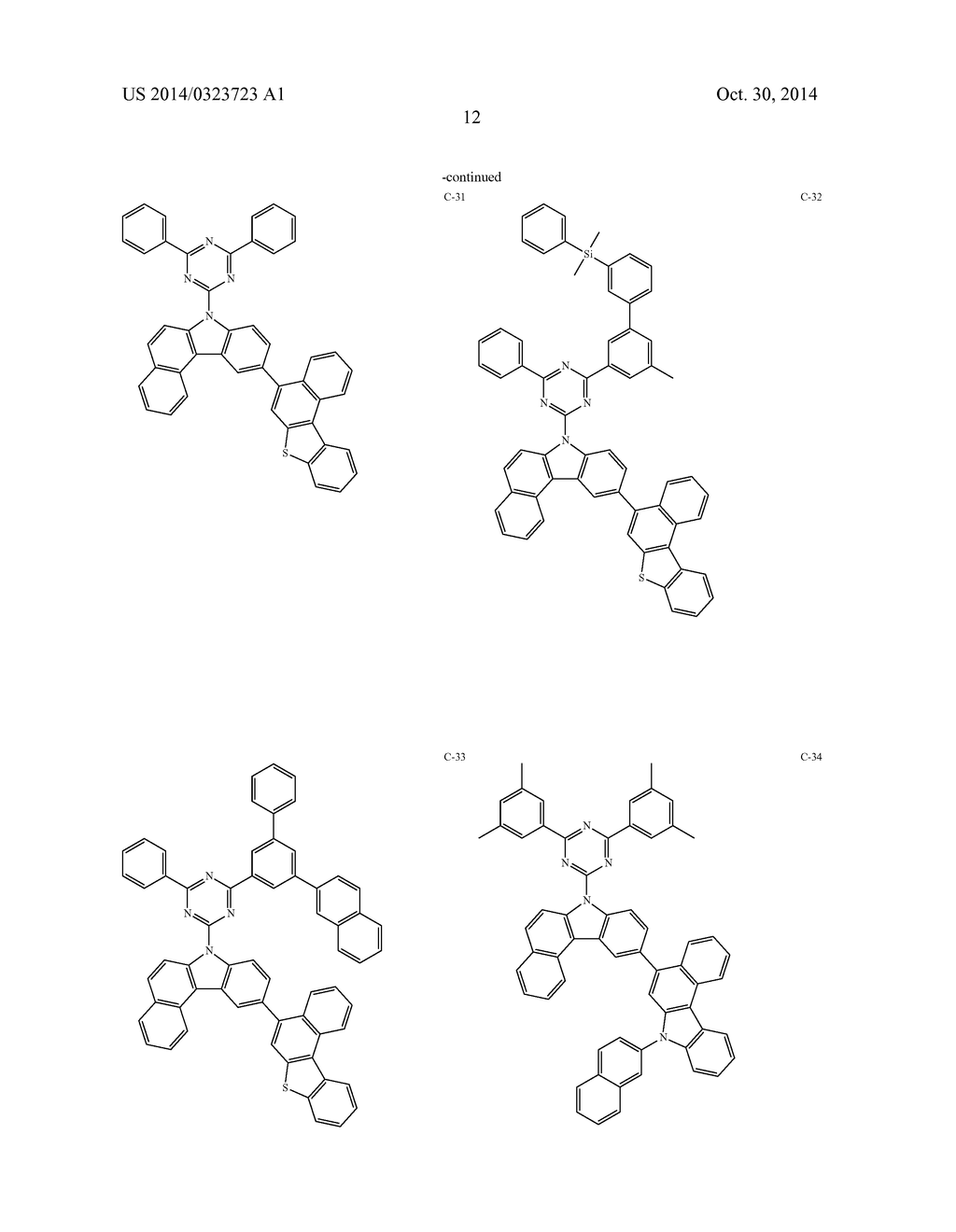 NOVEL ORGANIC ELECTROLUMINESCENT COMPOUNDS AND AN ORGANIC     ELECTROLUMINESCENT DEVICE USINC THE SAME - diagram, schematic, and image 13